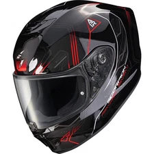 Scorpion EXO R330 Bender Helmet - Red, Small 33-1323