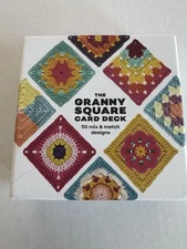 The Granny Square Card Deck  - 50 Mix, Match, Design and Crochet Patterns