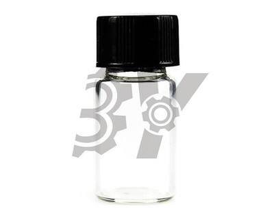 NEW 50pcs Transparent Clear Glass Bottles Vials  For Sample Collection - 5mL #cv