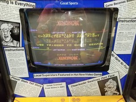 Xenophobe Arcade PCB Bally 1987 TESTED WORKING board sound board untested