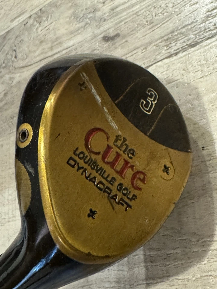 Louisville Golf Dynacraft Driver head 3 wood RH "The Cure" Ultra rare - Image 3 of 4