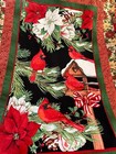 Quilt top: Handmade Christmas Quilt Top- Christmas Cardinals  48"x67" — photo 6