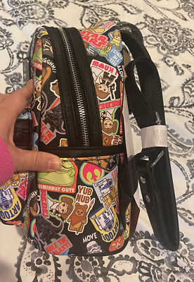 Loungefly Star Wars Mini backpack 2016 Kawaii Sticker All Over Print Pre-owned Loungefly Star Wars Kawaii Sticker Allover Print Mini  main image 4