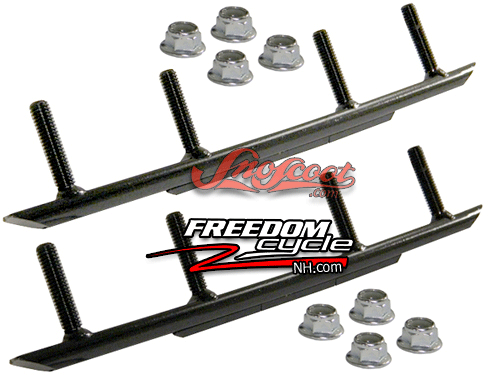 C&A C AND A MINI SKIS AND CARBIDES KIT BLACK PLASTIC CNA SKI KIT - Picture 2 of 2