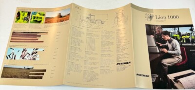 Steiger Lion 1000 Brochure Very Nice | eBay