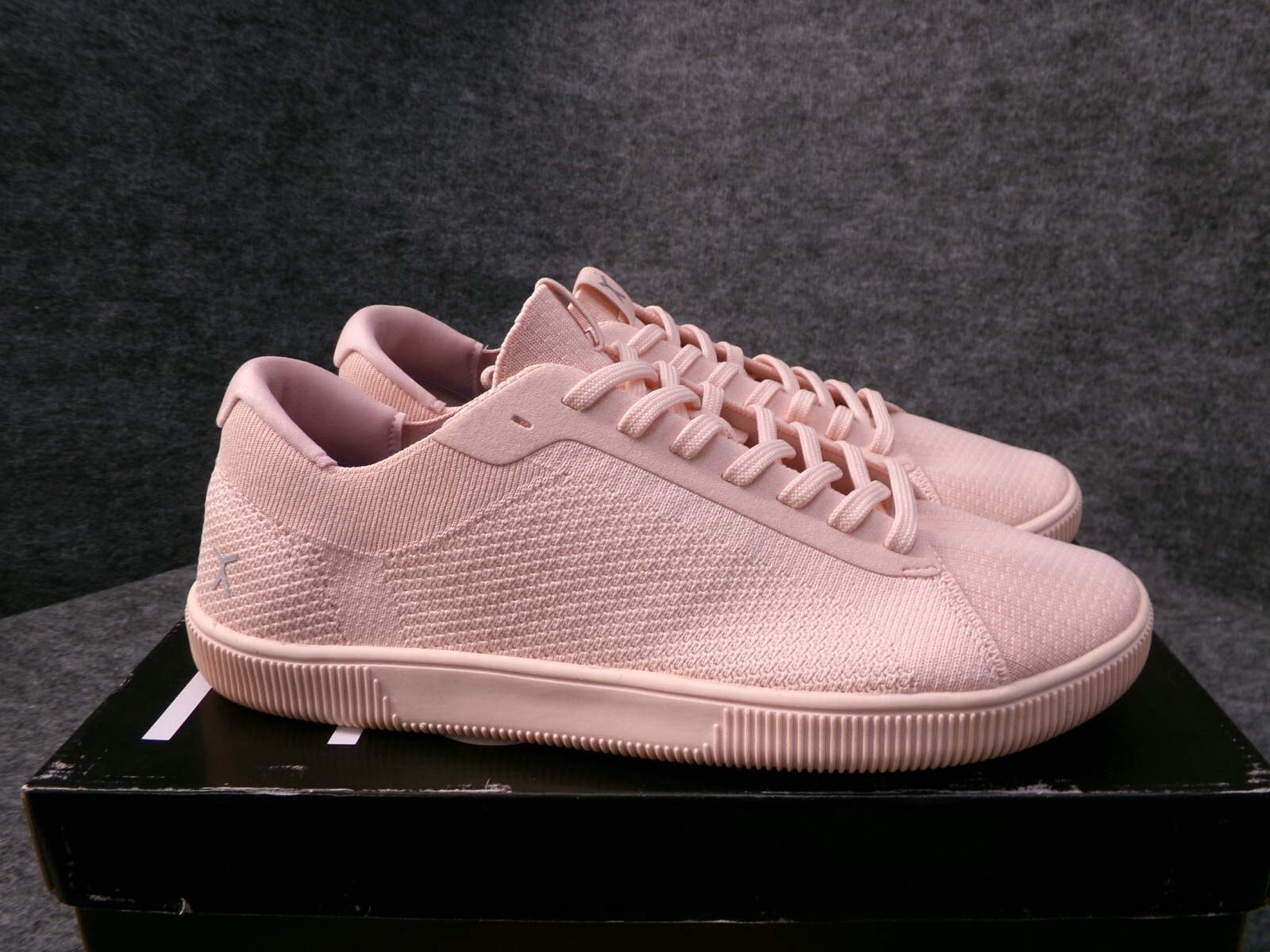 SAOLA Scarpe da ginnastica Flux Adapt Trainer da uomo rosa blush a piedi nudi atletiche in maglia taglia 10