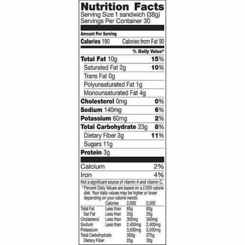 2 Packs Nature Valley Biscuits with Almond Butter 30 ct 40.5 oz oz Each Pack