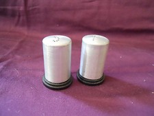 Vintage Aluminum Salt and Pepper Shakers Made in the USA