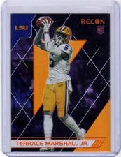 2021 Panini Chronicles Draft Picks Recon Terrace Marshall Jr RC Orange Rookie