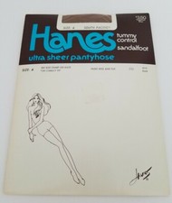 Vintage Hanes Ultra Sheer Pantyhose A South Pacific 710
