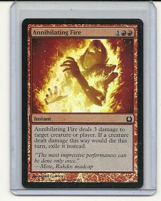 Annihilating Fire - Foil - Return to Ravnica - Magic the Gathering