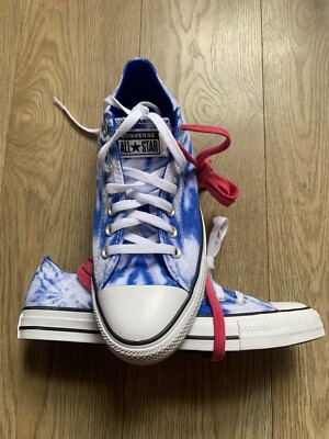 blue tie dye converse