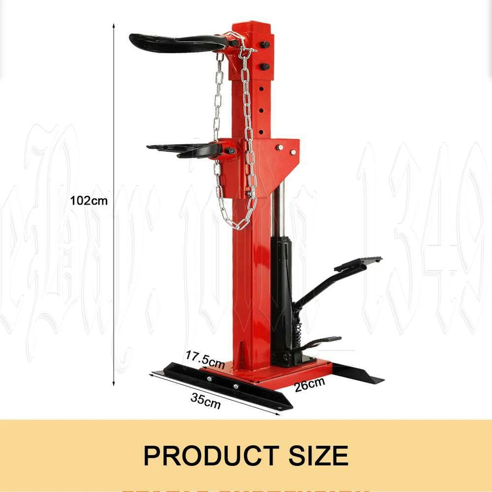 4.5T Hydraulic Auto Coil Strut Spring Compressor Removing Adjustable Height - image 2 of 4