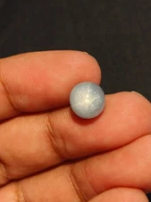 6.73 Cts A GORGEOUS GREY STAR SAPPHIRE WITH EXCELLENT 6 RAYS STAR GLOW !
