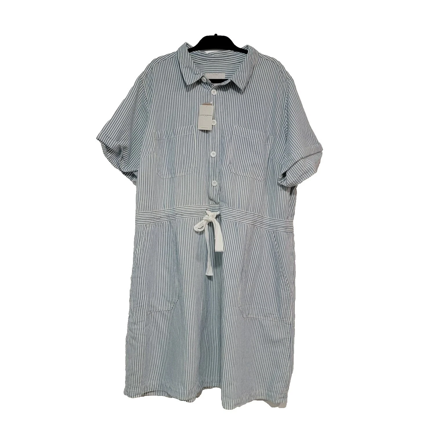 Linen Plus Size Shirt Dresses