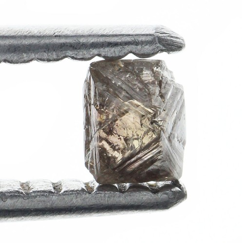 Octahedron 3.58X3.16X3.29MM Natural Loose light brown 0.36 carat Rough Diamond
