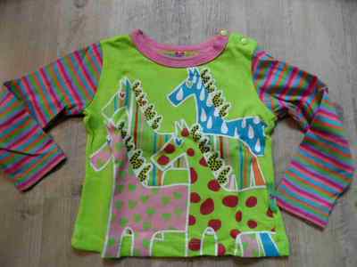 AGATHA RUIZ DE LA PRADA buntes Langarmshirt Gr. 2 w. NEU ST817