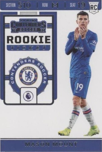 2019-20 Panini Chronicles Contenders Mason Greenwood Rookie Ticket