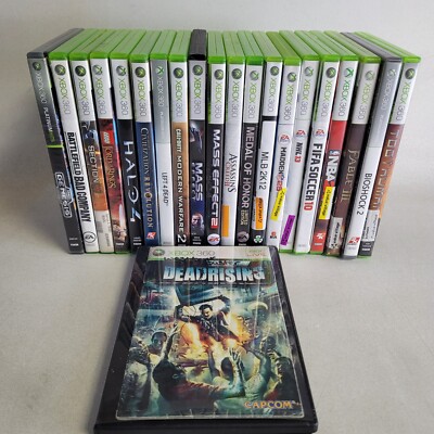 20+ XBOX 360 Games -IN BOX- UNTESTED/ Mass Effect, Halo 4, AC, COD, Fable & more