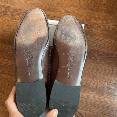 E.T. Wright Tassel Deerskin brown leather slip on loafers | eBay display picture 1