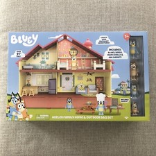 Bluey Heeler Family Home Outdoor BBQ Play Set New In Box
