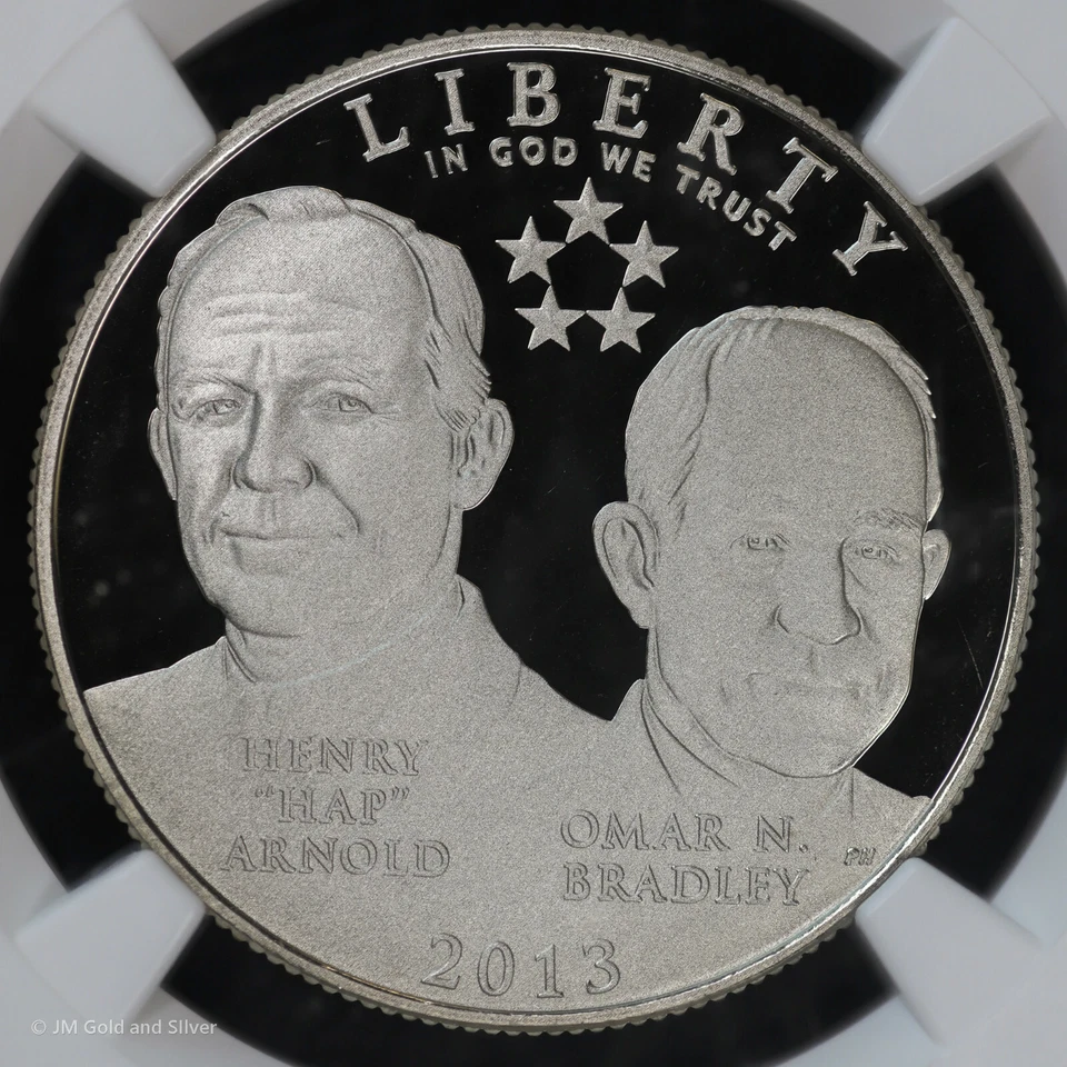 2013 S Proof Arnold & Bradley Half Dollar NGC PF 69 Ultra Cameo | Early Releases - Image 3 of 4