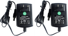  UL Certified 2 Pack AC Adapter DC 12V 2A Power Supply 5.5Mm X 2.1Mm for CCTV C