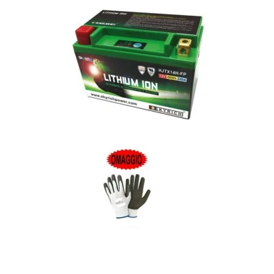 Pour Aprilia Sportcity Cube (VBG00) 200 2008-2010 Batterie Variante Lithium Skyr - Photo 1/2
