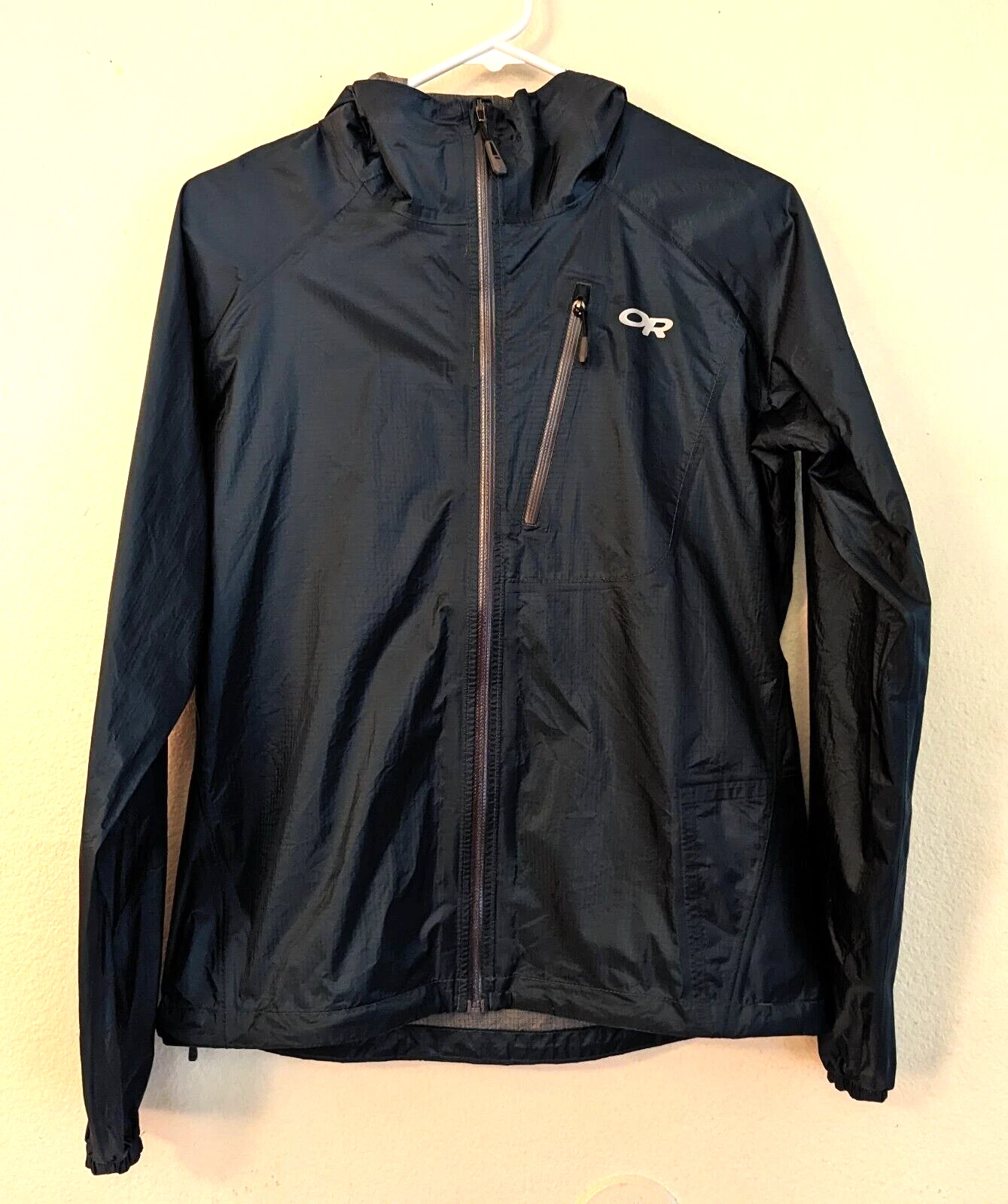 outdoor-research designed by adventure hooded windbreaker jacket