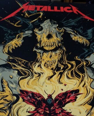 METALLICA- Moth Into Flame WolfSkullJack Limited Edition