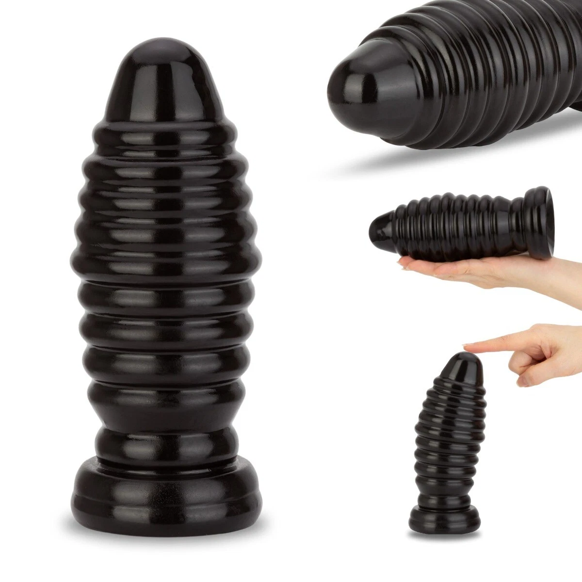 huge anal plug tube Amazon.com: 13.86 Inch Huge Anal Plug,Threaded Design Large Butt Plug Dildo  Anal Cone with Strong Suction Cup for G Spot Stimulation Prostate Massager  Anal Stretcher Adult Sex Toys for Women and Men : main image 0