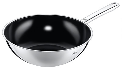 Silit WOK Pfanne Wuhan 28cm Ø CeraProtect Induktion Bratpfanne Edelstahl hoch