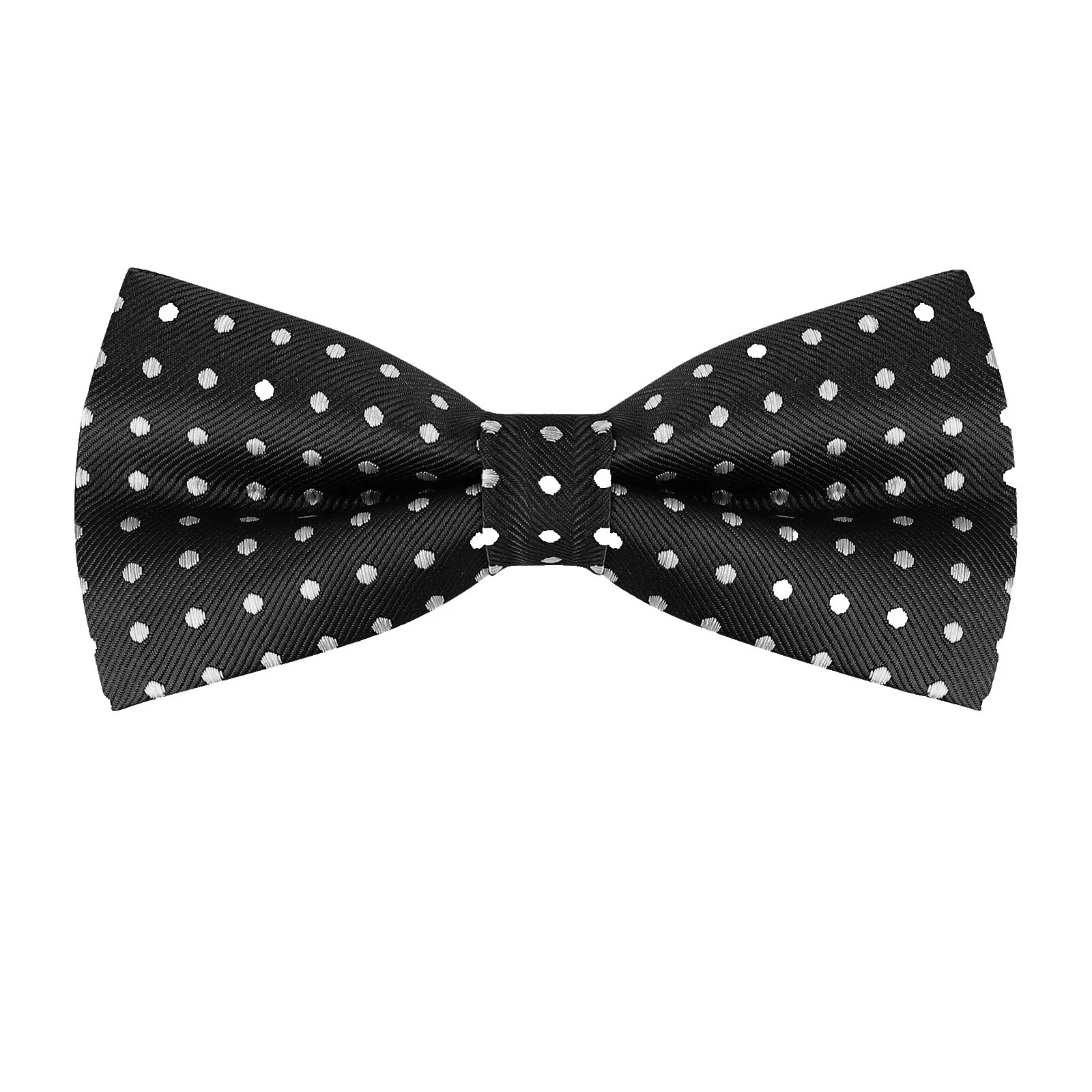 Laços de Bolinhas Preto Laços Para Homens