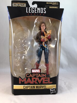 MARVEL LEGENDS HB 2018 KREE SENTRY W. MCU CAPTAIN MARVEL W/ GOOSE 1:12 FIGURE 