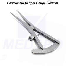 Instrumento Dental Calibrador Castroviejo De Aço Inoxidável Graduado 0