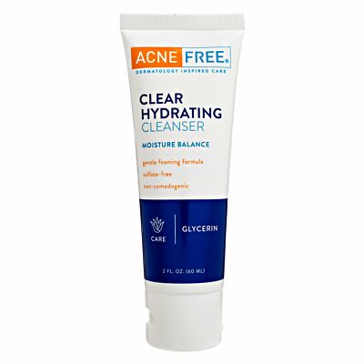 Clear Hydrating Creamy Cleanser 60ML Aknefreie Hautpflege  