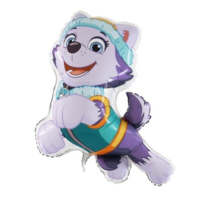 XL Folienballon Paw Patrol Everest Helium Luftballon Deko Figur Ballon