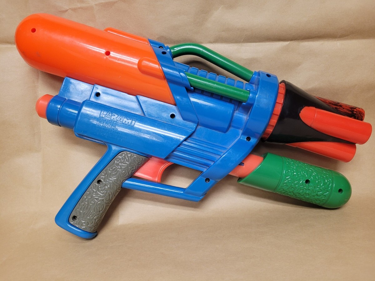 Vintage Nerf Air Pressure Supermaxx 1500 Dart Blaster Gun 1997