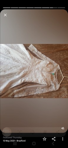 Pure White Wedding Dress12. - Picture 4 of 7