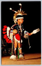 Native Americana~Standing On A Cloud @ Stand Rock Indian Ceremonial~Vintage PC