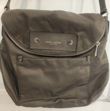 MARC by MARC JACOBS Preppy Nylon Natasha LARGE Crossbody Bag Olive Green