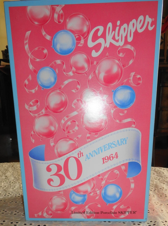 Muñeca de porcelana Skipper 30 aniversario 1993 11396 en su caja original + Foto 4 de 4