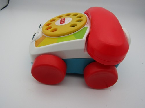 Fisher Price - Chatter Phone Rotary Telephone Pull Toy - Picture 4 of 8