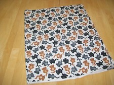 New Squiggly Cats Cotton Quilting Fabric Material 36" x 22" Quilt Quitling