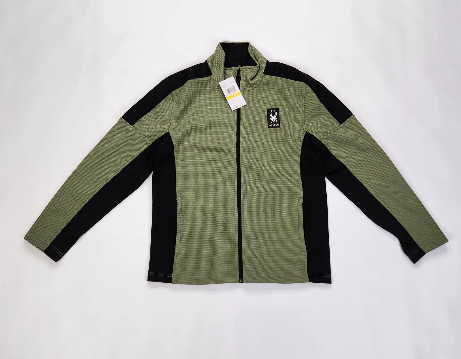 Spyder Fleece Jacket Mens Medium Olive Green