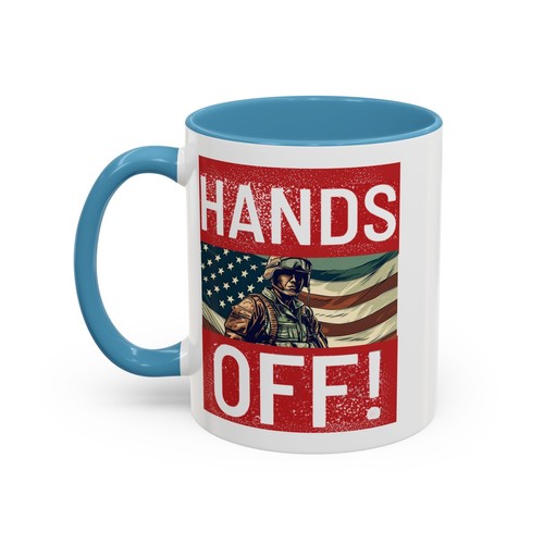 Hands Off Veterans Veteran Benefits Mug Tea Coffee Lover Gift Rights Indivisible - Picture 4 of 24