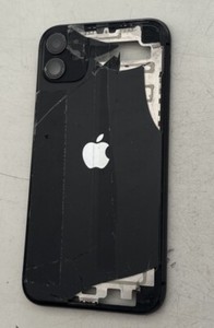 Original Apple iPhone 11 Gehäuse Rahmen Glasbruch Für Refurbisch Schwarz Black