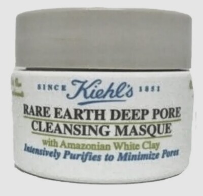 Kiehl's Rare Earth Deep Pore Cleansing Masque, 0.5 oz, NWOB