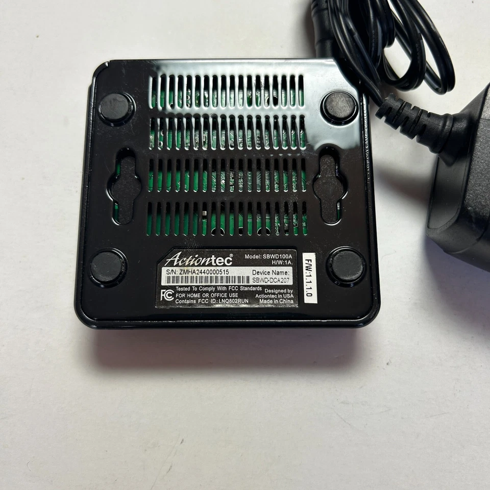 Actiontec ScreenBeam SBWD100A Wireless Display Receiver Power Cord Black Tested - Image 3 of 4