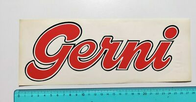 #ad ADESIVO GERNI STICKER AUTOCOLLANT VINTAGE 80s ORIGINAL EUR 9.90